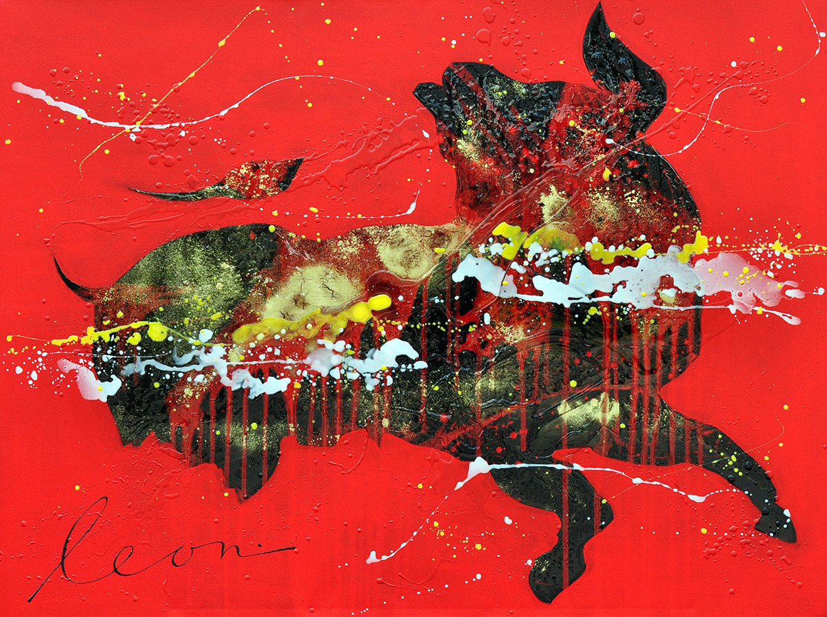 Leon Bosboom + Toro in red